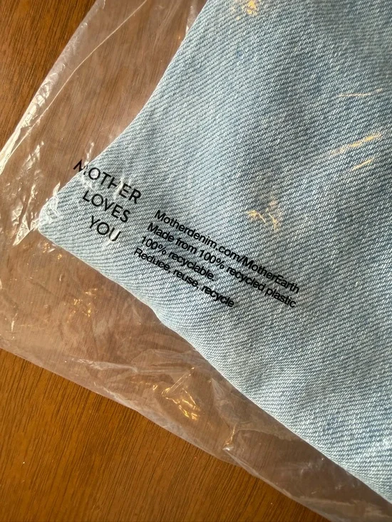 MOTHER The Lasso Wide Leg Jeans Munchies NWT/NIB *28* - Picture 8 of 9